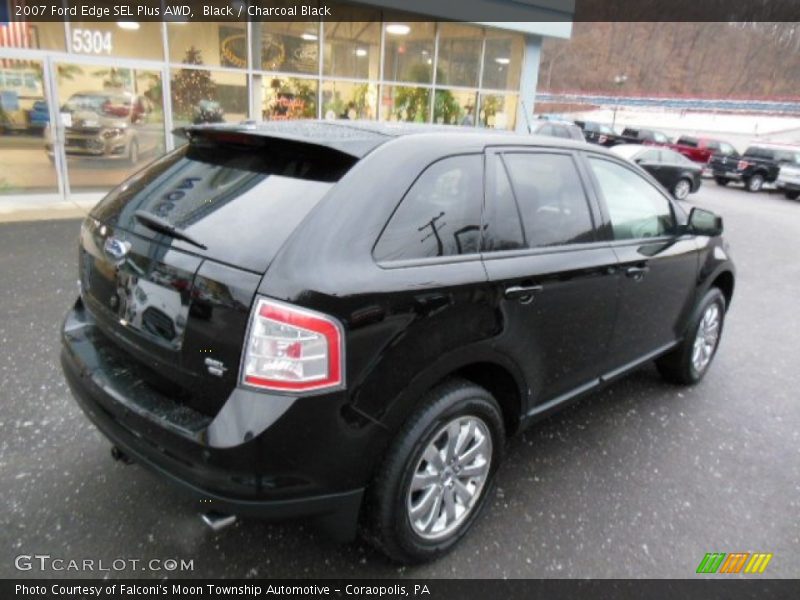 Black / Charcoal Black 2007 Ford Edge SEL Plus AWD