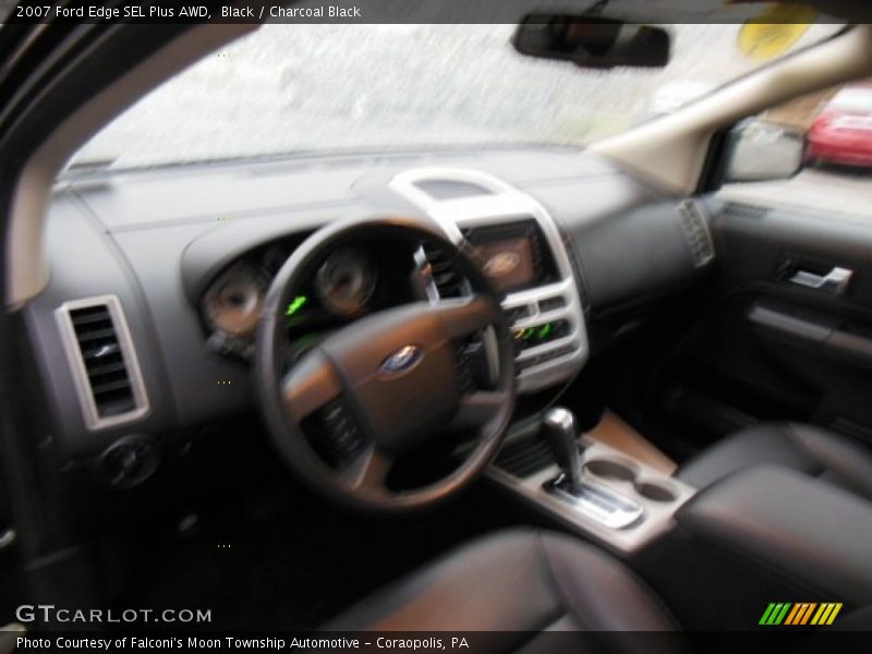 Black / Charcoal Black 2007 Ford Edge SEL Plus AWD