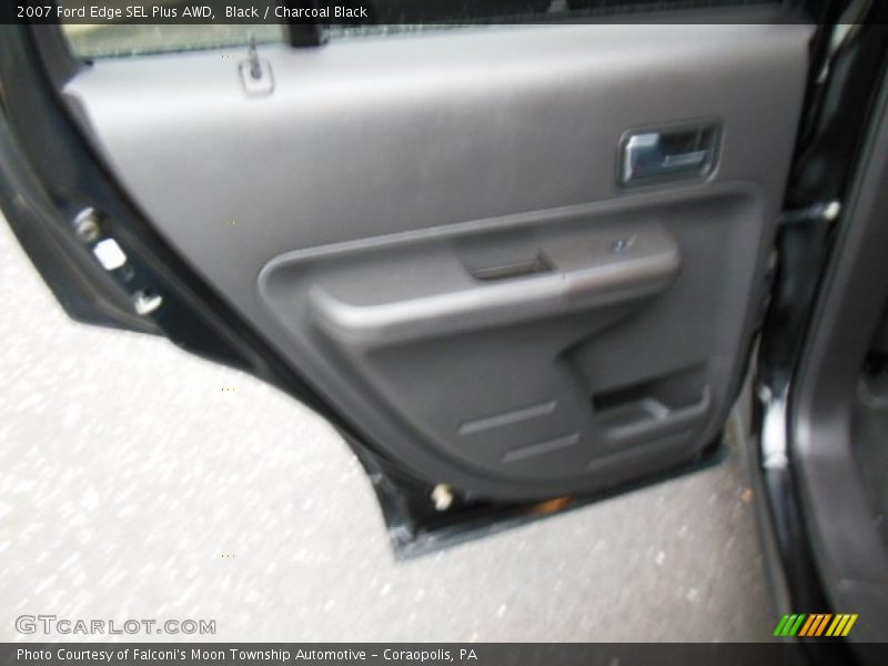 Black / Charcoal Black 2007 Ford Edge SEL Plus AWD
