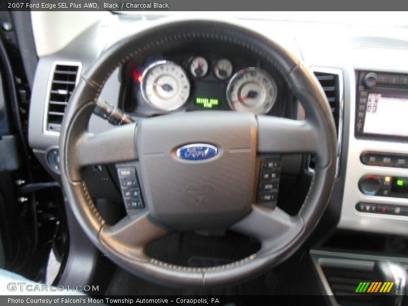Black / Charcoal Black 2007 Ford Edge SEL Plus AWD