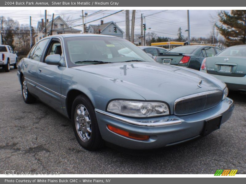 Silver Blue Ice Metallic / Medium Gray 2004 Buick Park Avenue