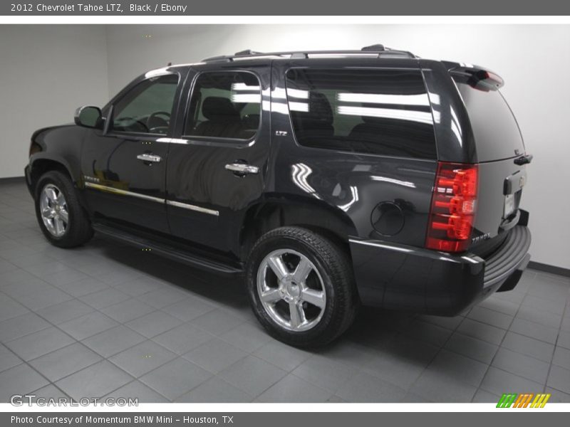 Black / Ebony 2012 Chevrolet Tahoe LTZ