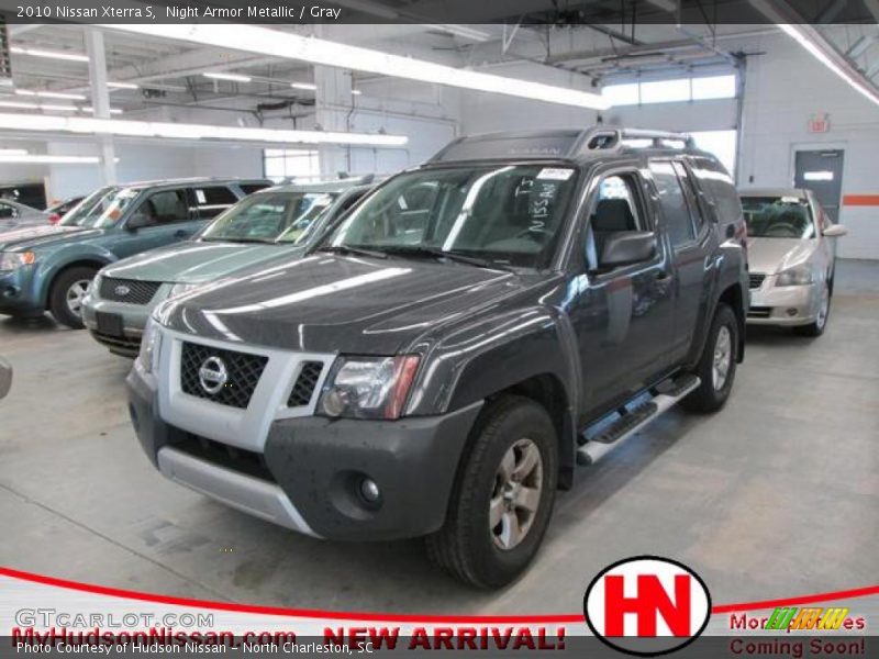 Night Armor Metallic / Gray 2010 Nissan Xterra S