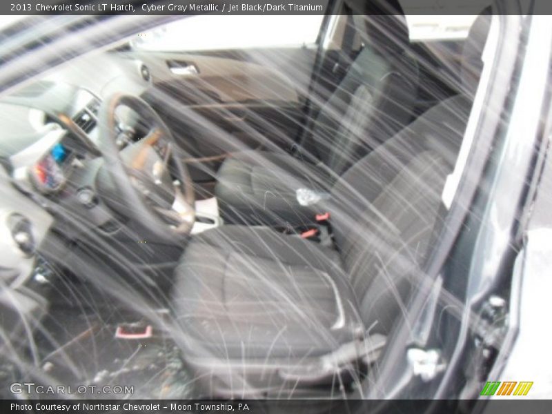 Cyber Gray Metallic / Jet Black/Dark Titanium 2013 Chevrolet Sonic LT Hatch