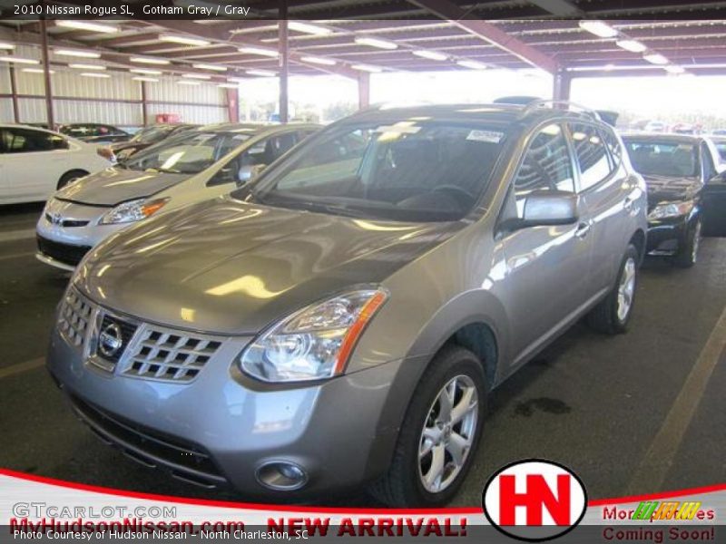 Gotham Gray / Gray 2010 Nissan Rogue SL