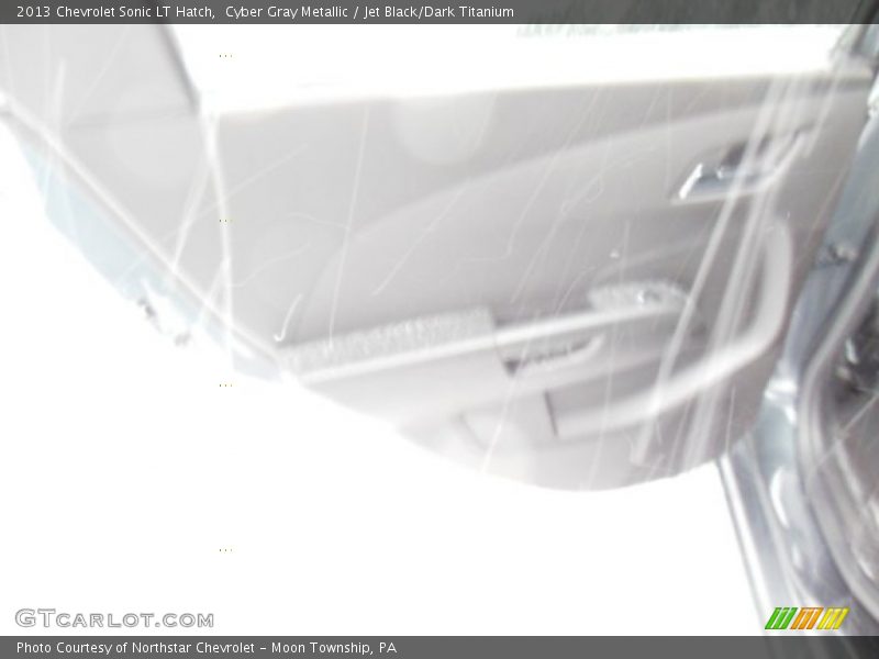 Cyber Gray Metallic / Jet Black/Dark Titanium 2013 Chevrolet Sonic LT Hatch