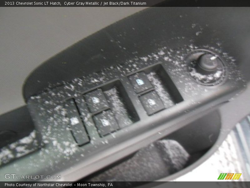 Cyber Gray Metallic / Jet Black/Dark Titanium 2013 Chevrolet Sonic LT Hatch