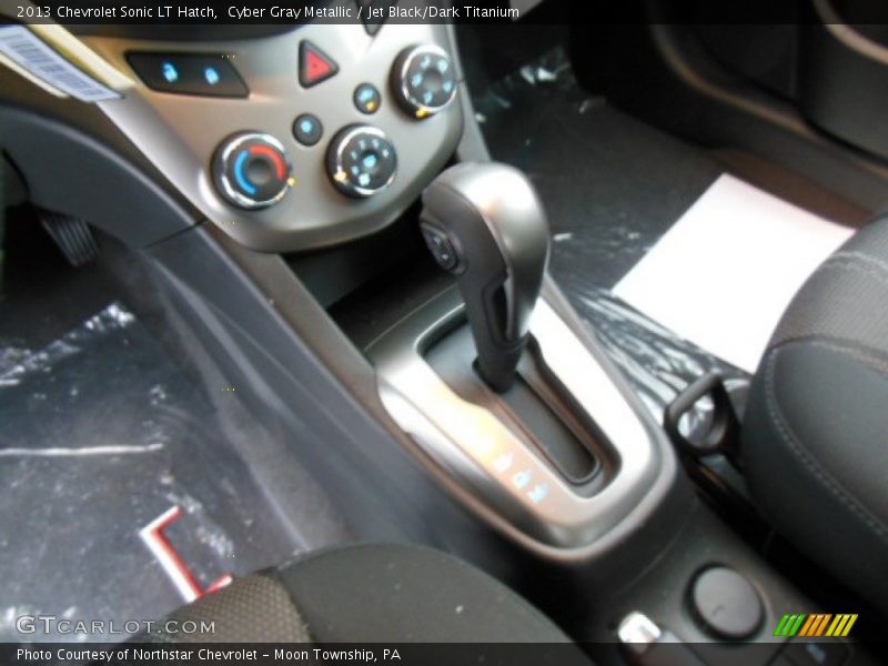 Cyber Gray Metallic / Jet Black/Dark Titanium 2013 Chevrolet Sonic LT Hatch