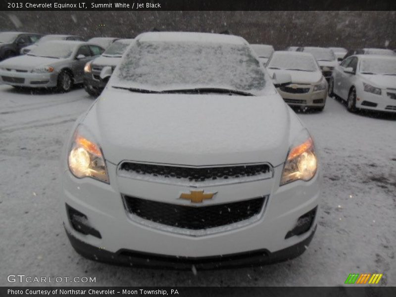 Summit White / Jet Black 2013 Chevrolet Equinox LT