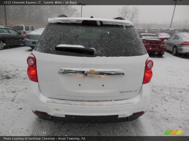 Summit White / Jet Black 2013 Chevrolet Equinox LT