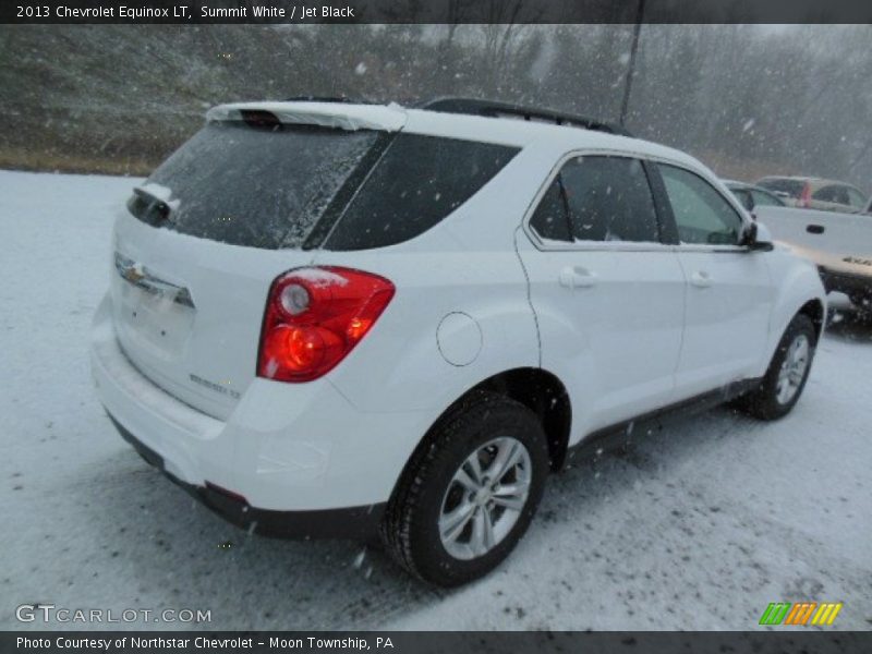 Summit White / Jet Black 2013 Chevrolet Equinox LT