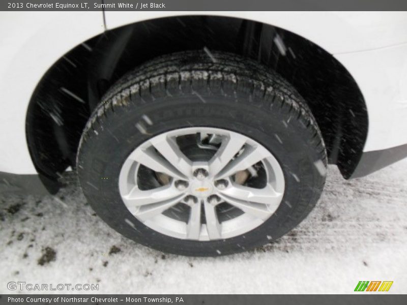 Summit White / Jet Black 2013 Chevrolet Equinox LT