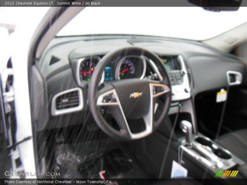 Summit White / Jet Black 2013 Chevrolet Equinox LT
