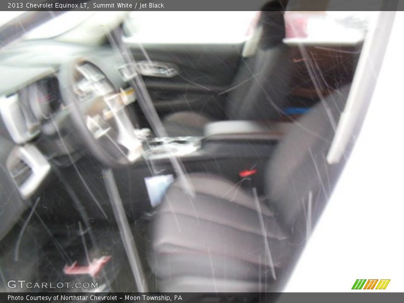 Summit White / Jet Black 2013 Chevrolet Equinox LT
