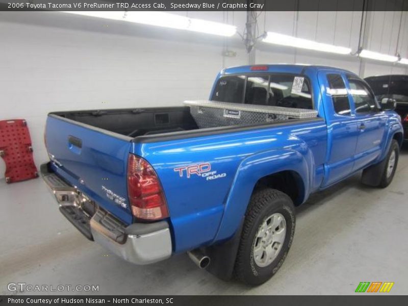 Speedway Blue / Graphite Gray 2006 Toyota Tacoma V6 PreRunner TRD Access Cab