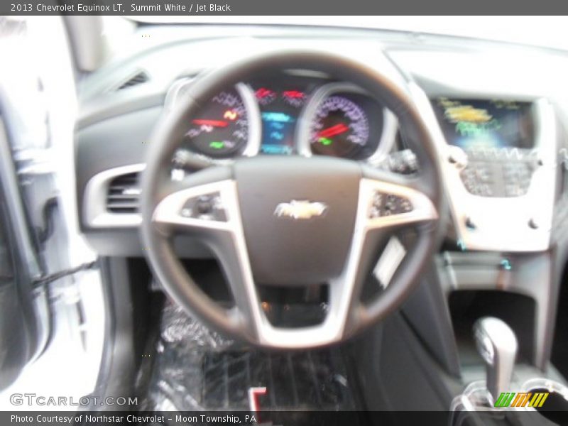 Summit White / Jet Black 2013 Chevrolet Equinox LT