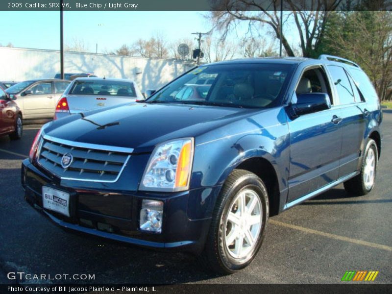 Blue Chip / Light Gray 2005 Cadillac SRX V6