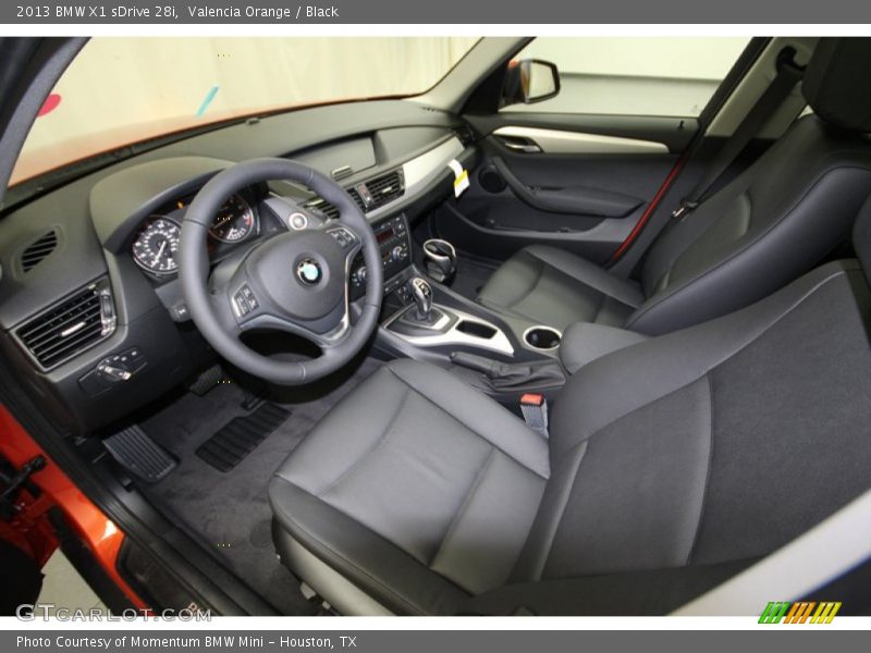 Black Interior - 2013 X1 sDrive 28i 