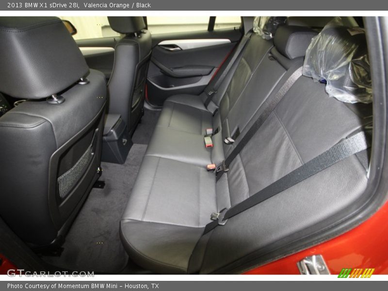 Rear Seat of 2013 X1 sDrive 28i