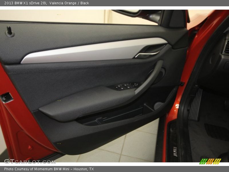 Valencia Orange / Black 2013 BMW X1 sDrive 28i