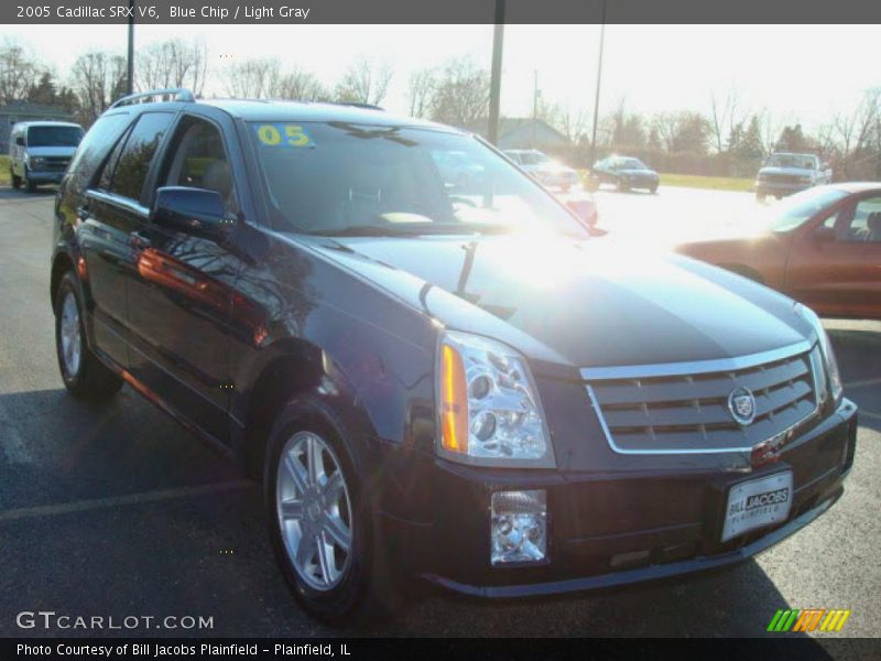 Blue Chip / Light Gray 2005 Cadillac SRX V6