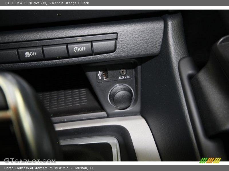 Valencia Orange / Black 2013 BMW X1 sDrive 28i