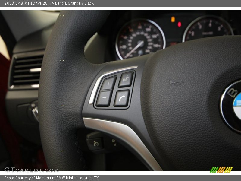Valencia Orange / Black 2013 BMW X1 sDrive 28i