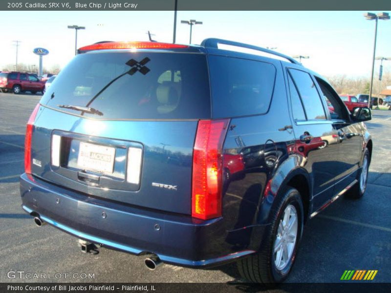 Blue Chip / Light Gray 2005 Cadillac SRX V6