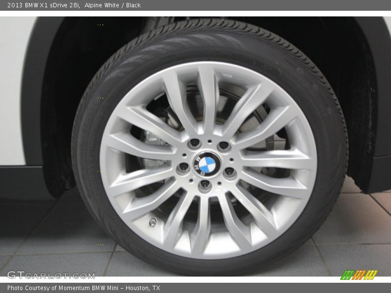 Alpine White / Black 2013 BMW X1 sDrive 28i