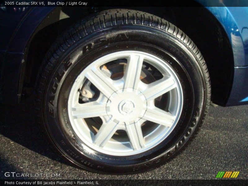 Blue Chip / Light Gray 2005 Cadillac SRX V6