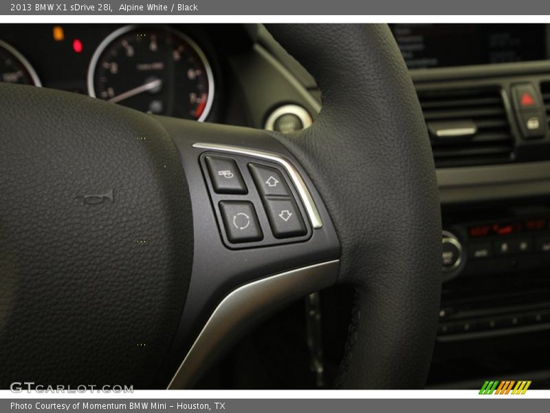 Alpine White / Black 2013 BMW X1 sDrive 28i