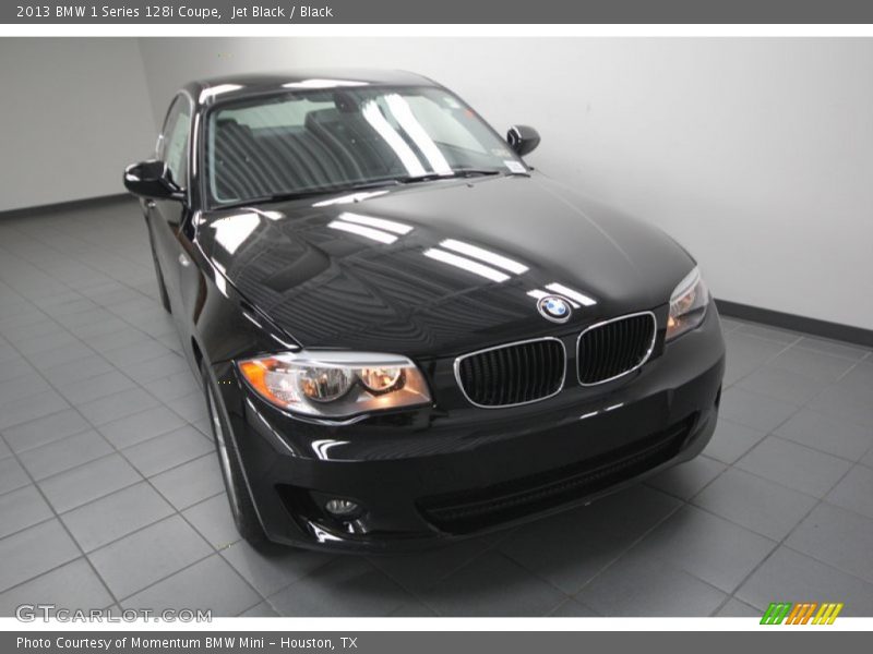 Jet Black / Black 2013 BMW 1 Series 128i Coupe
