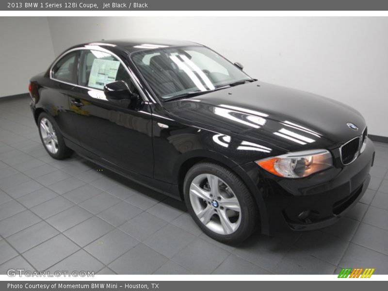 Jet Black / Black 2013 BMW 1 Series 128i Coupe