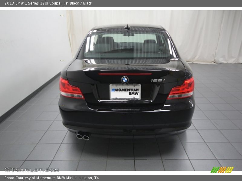 Jet Black / Black 2013 BMW 1 Series 128i Coupe