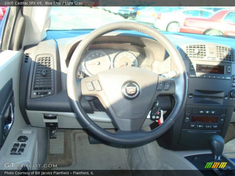 Blue Chip / Light Gray 2005 Cadillac SRX V6