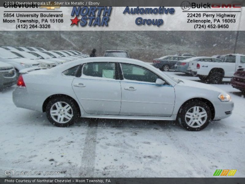 Silver Ice Metallic / Ebony 2013 Chevrolet Impala LT