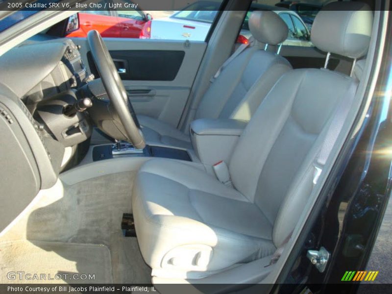 Blue Chip / Light Gray 2005 Cadillac SRX V6