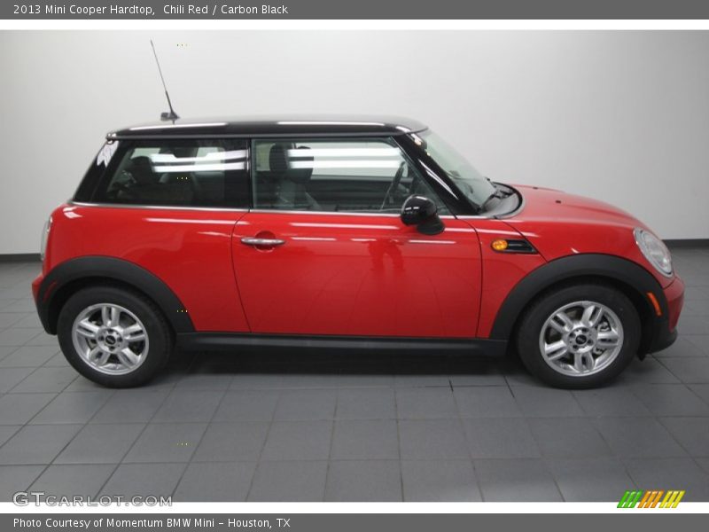 Chili Red / Carbon Black 2013 Mini Cooper Hardtop