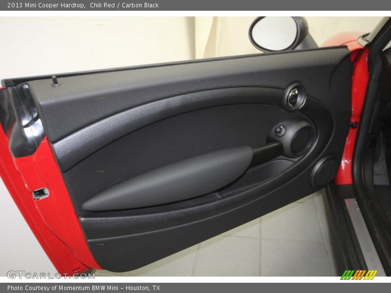Chili Red / Carbon Black 2013 Mini Cooper Hardtop