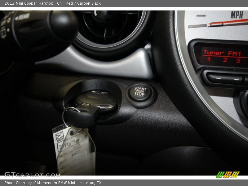 Chili Red / Carbon Black 2013 Mini Cooper Hardtop