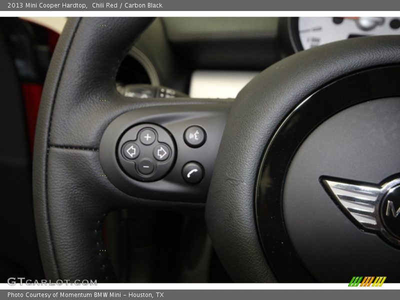 Chili Red / Carbon Black 2013 Mini Cooper Hardtop