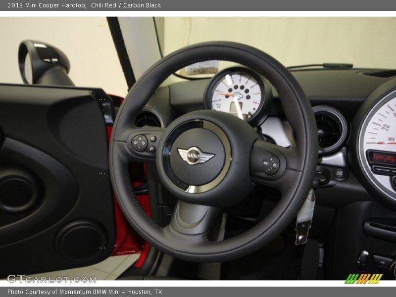 Chili Red / Carbon Black 2013 Mini Cooper Hardtop