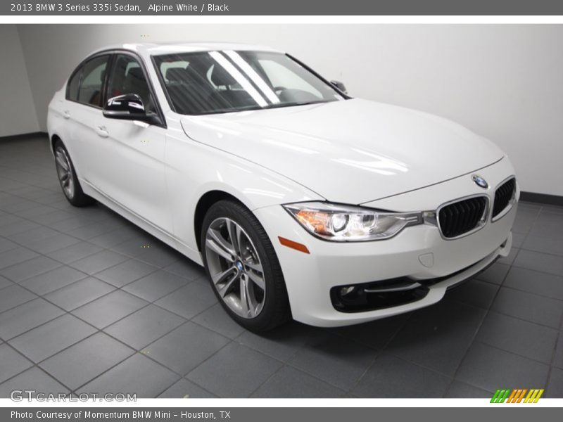 Alpine White / Black 2013 BMW 3 Series 335i Sedan