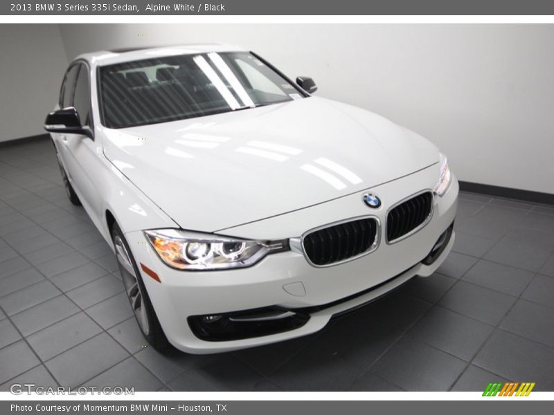 Alpine White / Black 2013 BMW 3 Series 335i Sedan