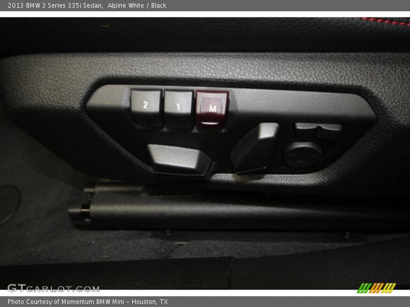 Front Seat of 2013 3 Series 335i Sedan