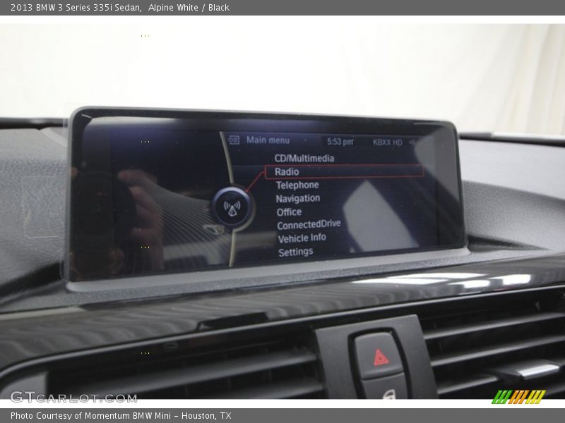 Navigation of 2013 3 Series 335i Sedan