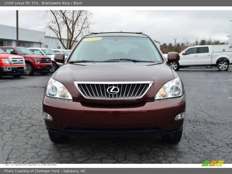 Brandywine Mica / Black 2008 Lexus RX 350