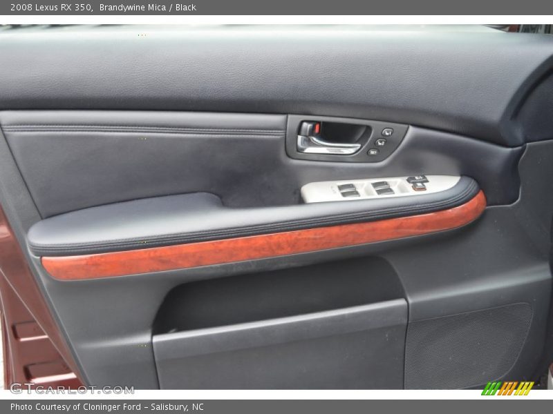 Brandywine Mica / Black 2008 Lexus RX 350