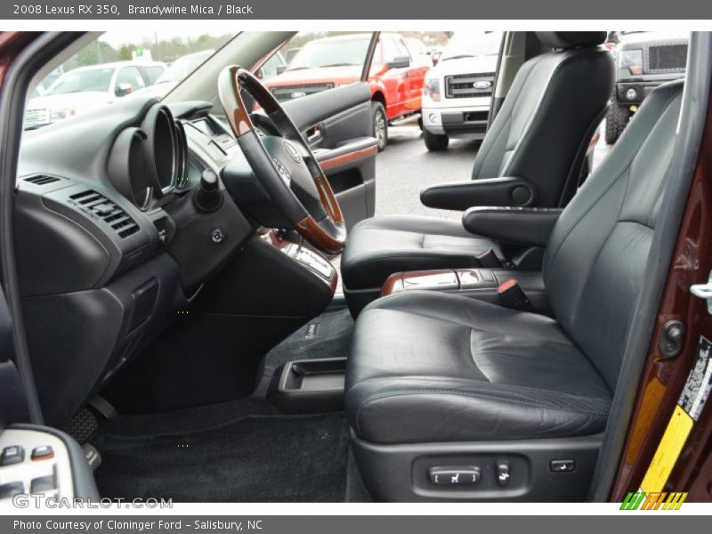 Brandywine Mica / Black 2008 Lexus RX 350