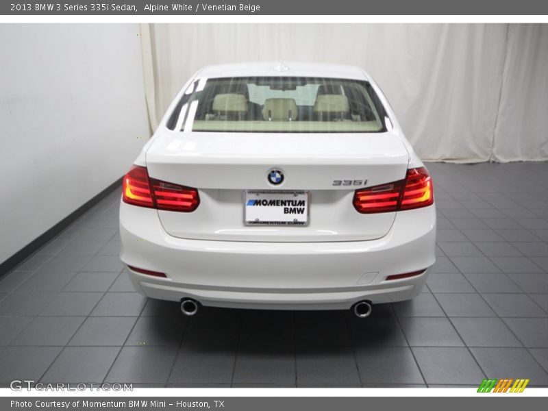 Alpine White / Venetian Beige 2013 BMW 3 Series 335i Sedan